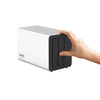 Terramaster f2-425 plus nas (bianco, 2x 5GBe, HDMI, USB)