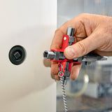 Knipex 00 11 06 v01 schakelkastsleutel met 9 profielen - vlakken-vierkant - afbeelding 8