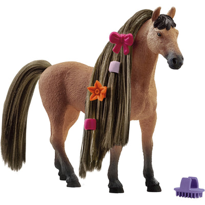 Schleich Horse Club - Figura da gioco dello stallone Akhal-Teke del cavallo di bellezza delle bellezze di Sofia (42621)