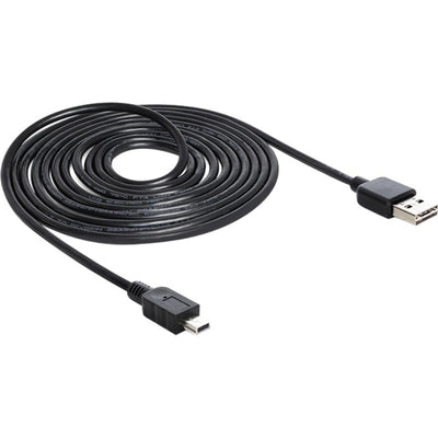 Delock Easy-USB-A 2.0 Masculino> Mini USB-B 2.0 Masculino