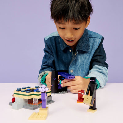 Lego 21584 minecraft viaje al abismo y al portal final | 2 piezas