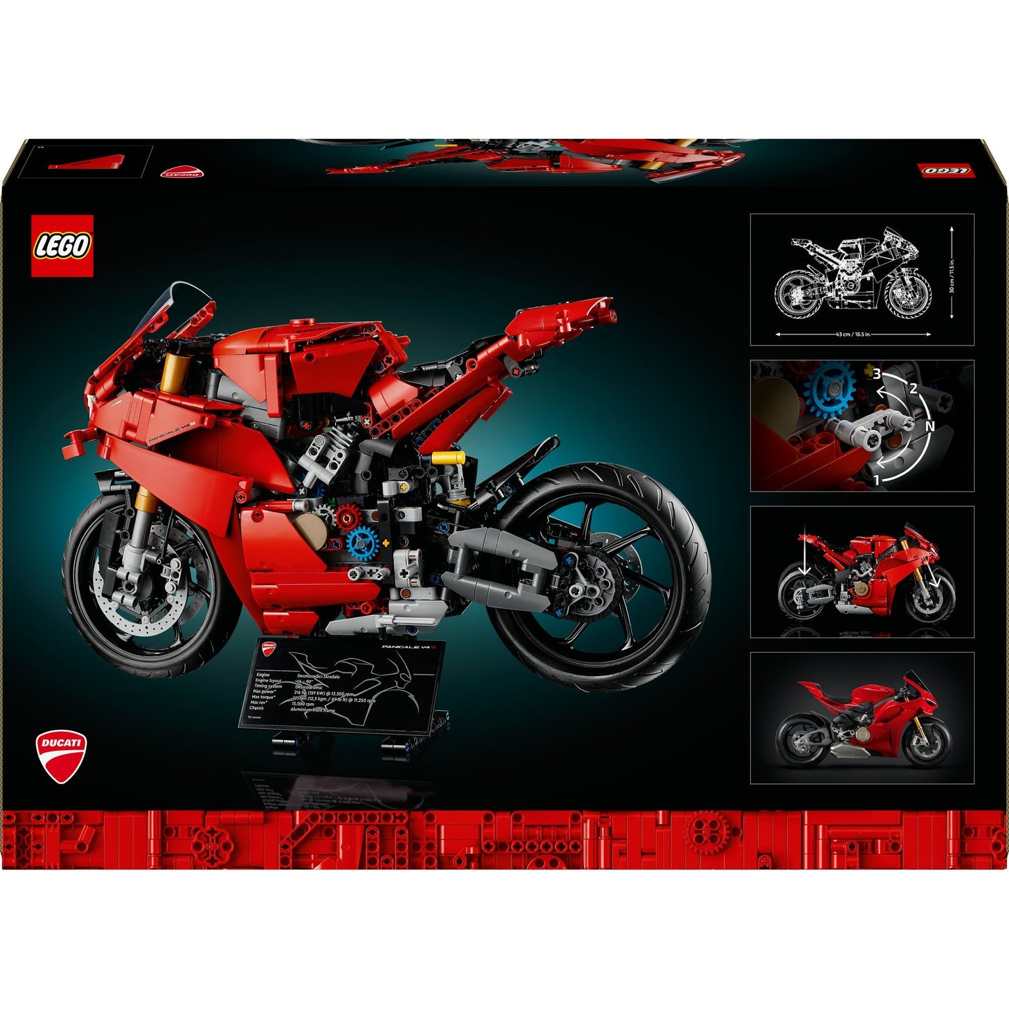 LEGO LEGO Technic 42202 Panigale V4 S Motor