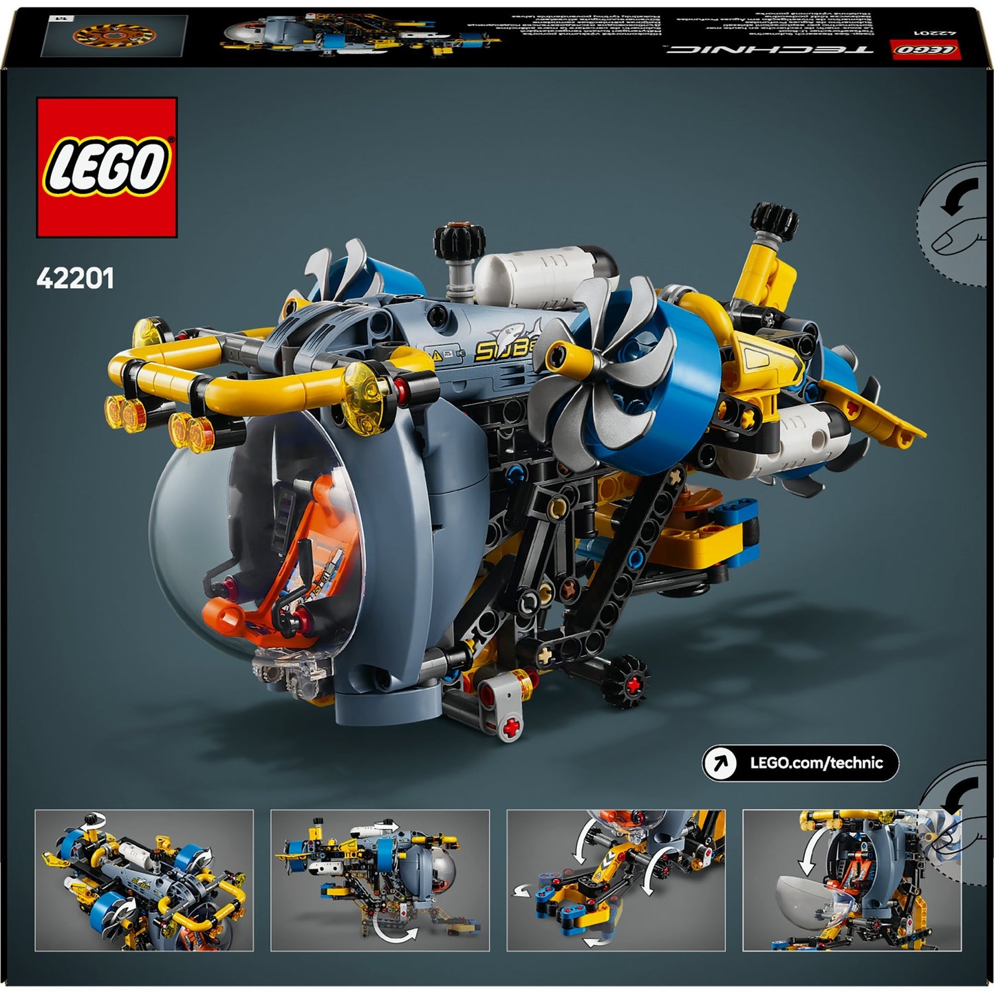 LEGO LEGO TECNIC 42201 SUBBLICA PER LA RICERCA DEL MAGGIO DEEP