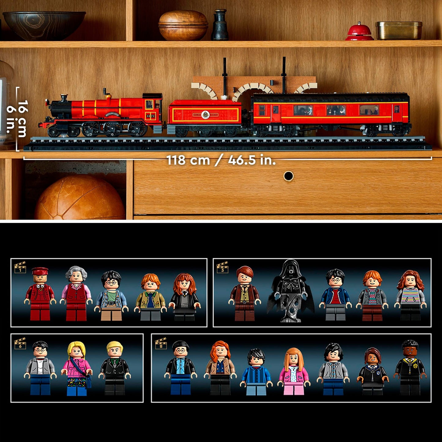 Lego harry potter - hogwarts express™ - juguete de construcción edición coleccionista (76405)