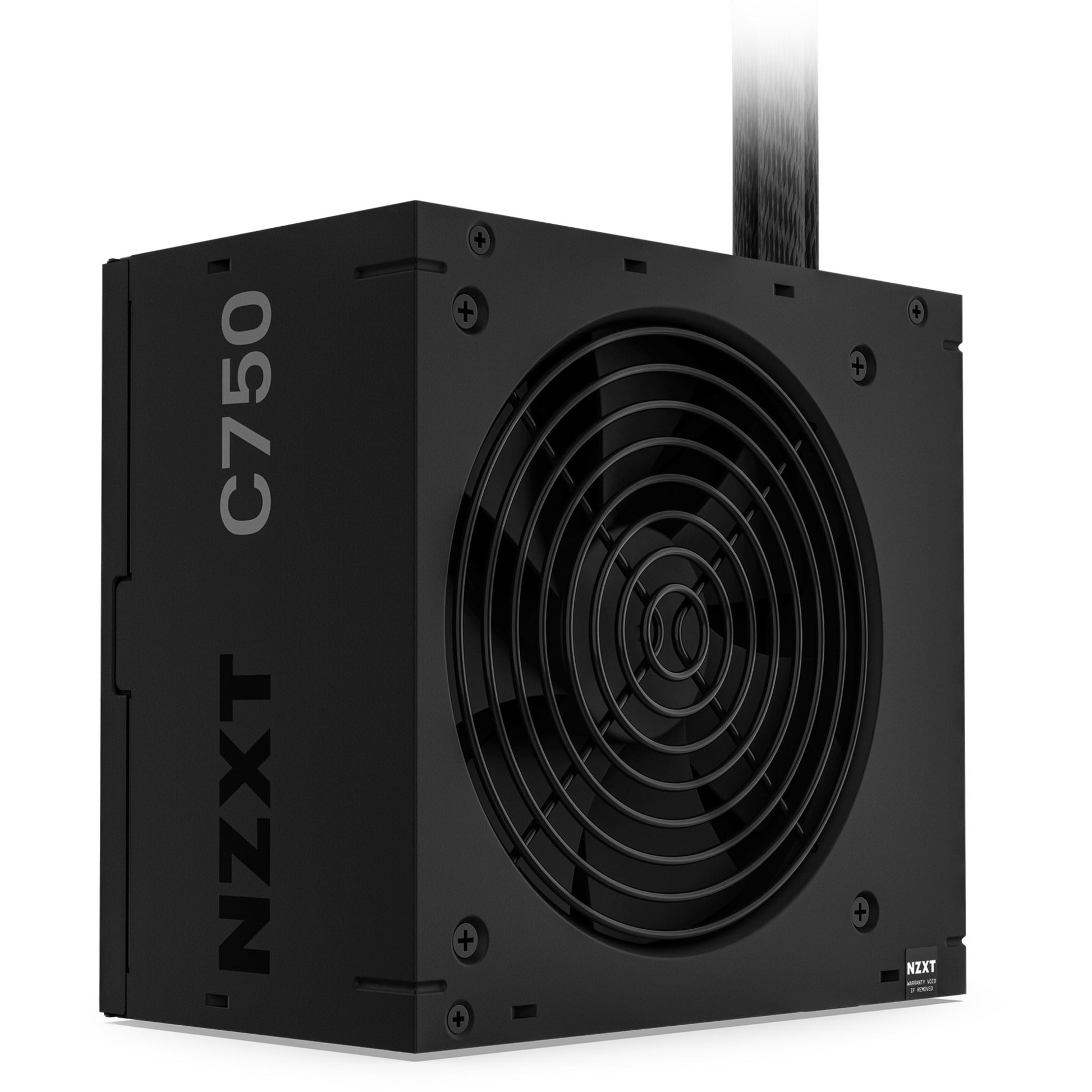 Fuente de alimentación modular nzxt c750 bronce de 750 vatios (negro, 1x 12v-2x6, 4x pcie)