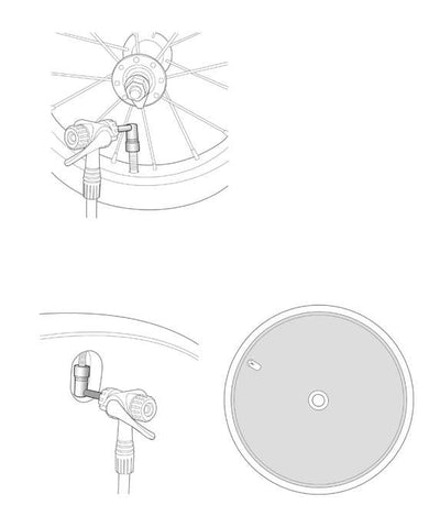 Topeak Pressure-rite (adattatore per valvola Presta)