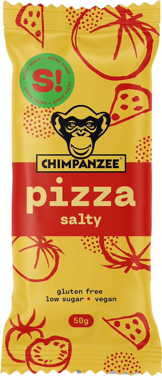 Pizza barra salada chimpancé 55g