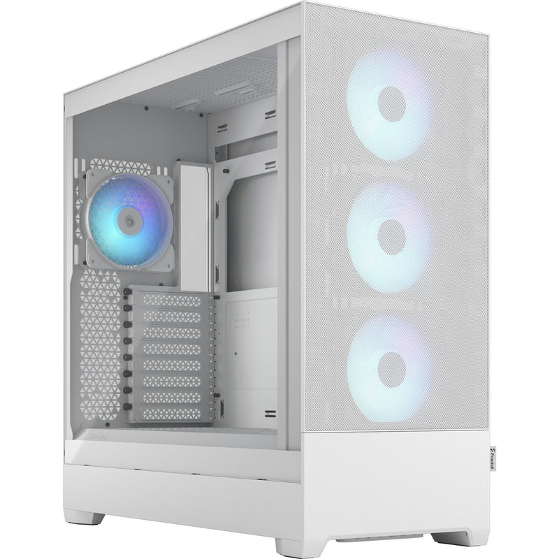 Diseño fractal Pop XL Air RGB White TG Clear Tint