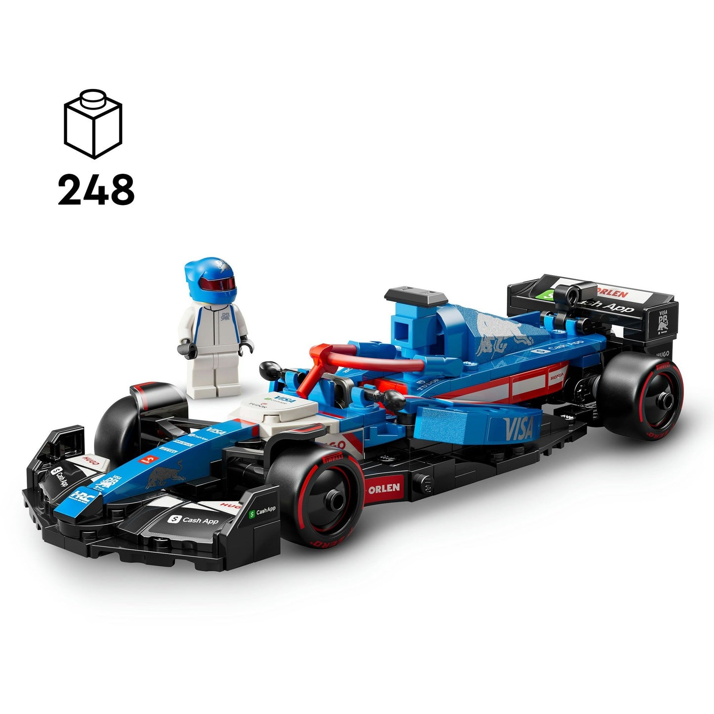 Lego Speed ​​Champions Visa Cash App RB VCARB 01 - 77246