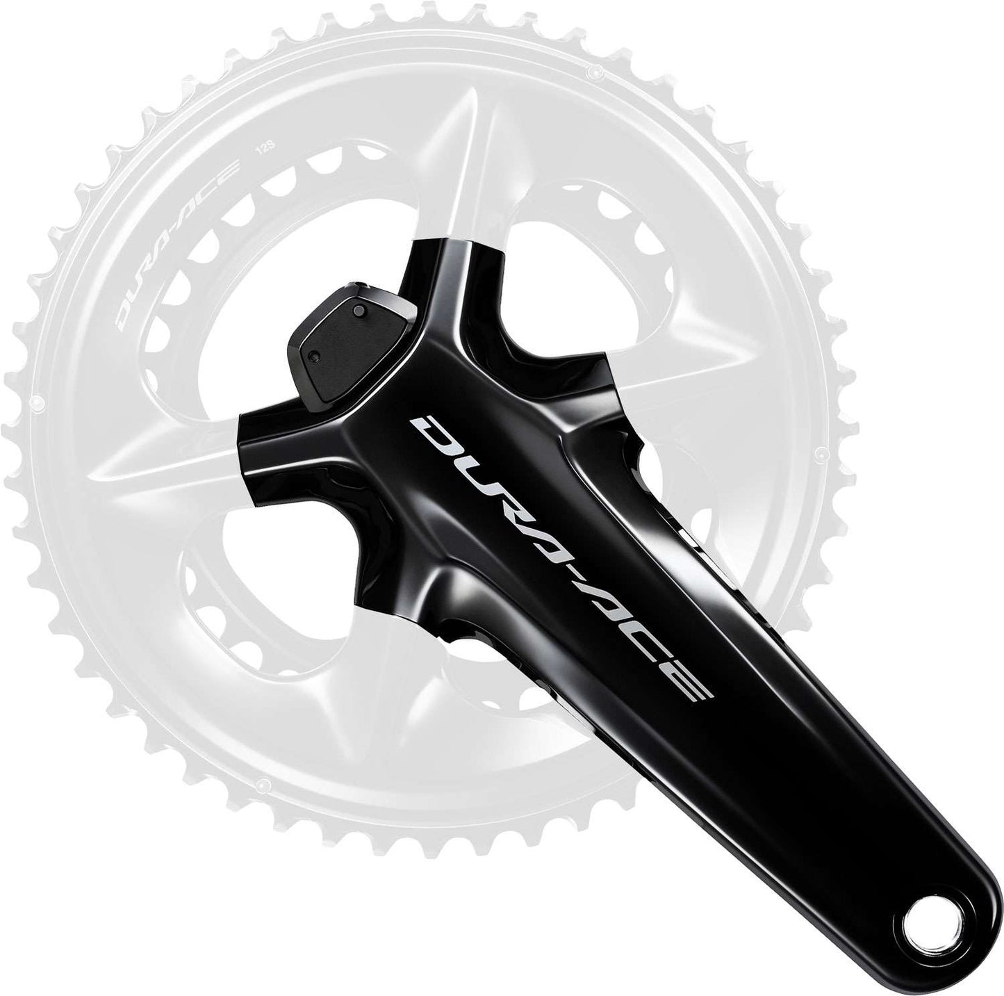 Manivela con medidor de potencia Shimano Dura Ace FC-R9200-P de 12 velocidades sin plato