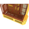 Thermaltake view 600 tg carcasa de torre grande de caramelo de mantequilla (amarillo | 2x USB-A | 1x USB-C | vidrio templado)