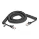 Delock RJ-45 Cable espiral macho a gato macho.5e