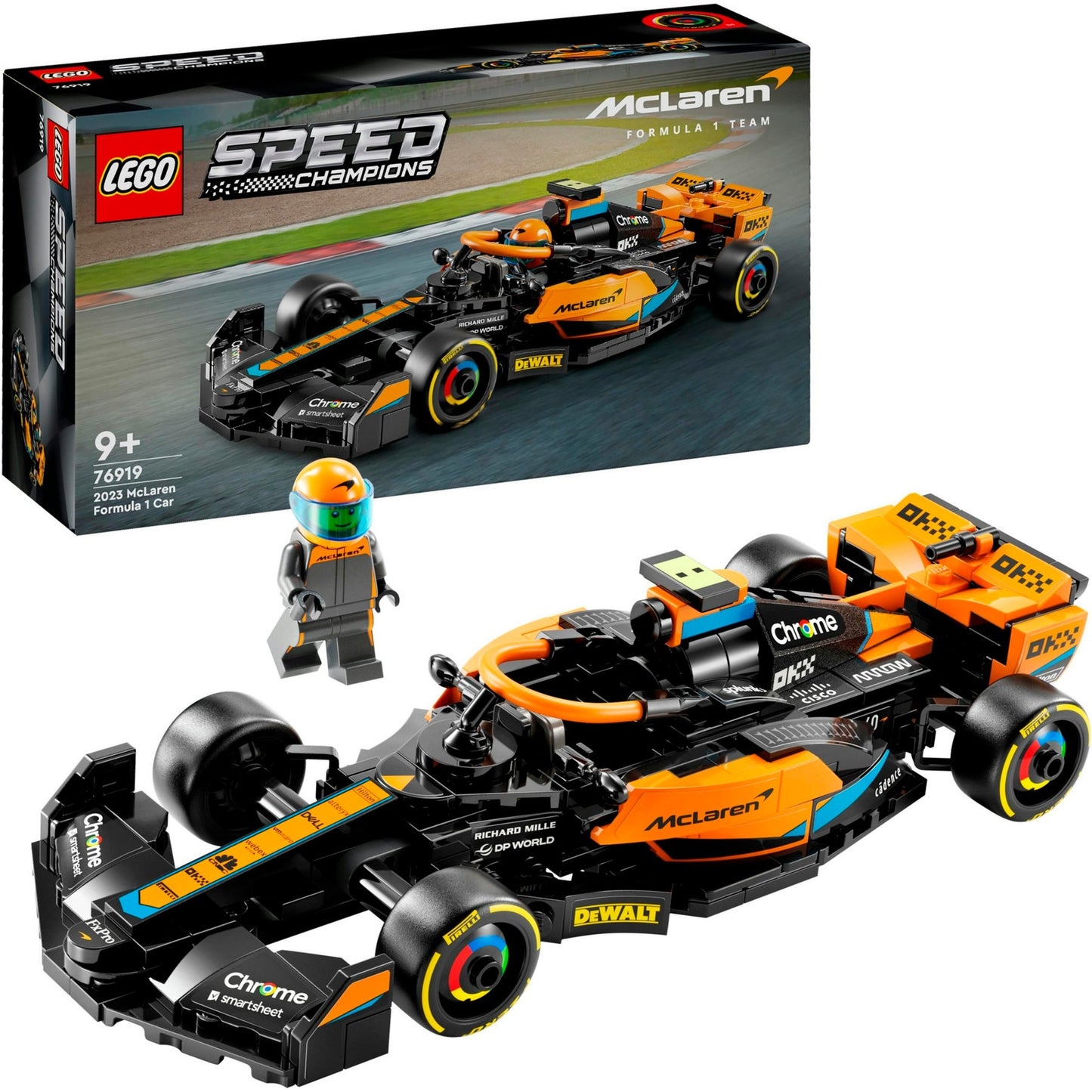 Lego Lego Speed ​​Champions 76919 McLaren Formula 1 Racing Car 2023