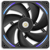 Nzxt f140x rgb ventilador de caja (negro, 140 x 140 x 30 mm, pwm)