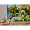 Gardena patio slangbox rollup slanghaspel (grijs turquoise, 20 meter, incl. reinigingsspuit)