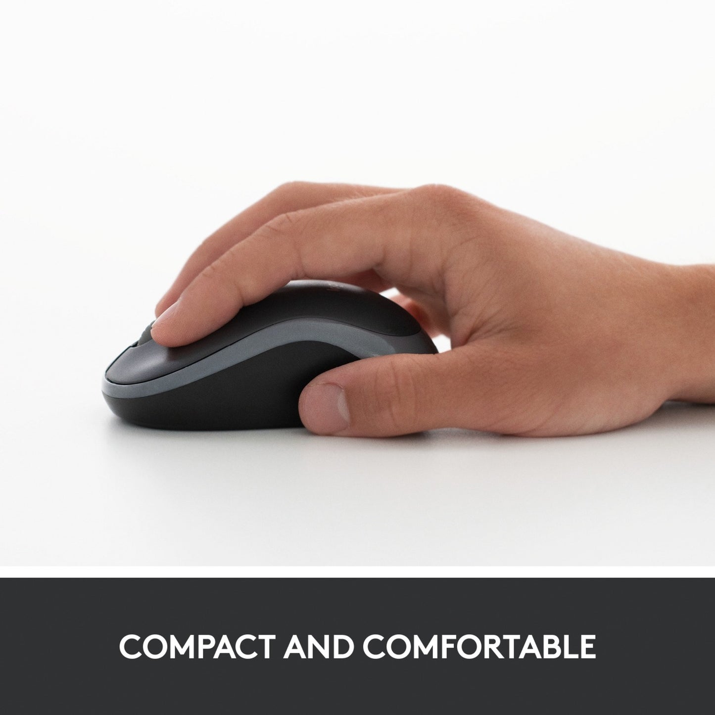 Mouse wireless Logitech m185 (blu, vendita al dettaglio)