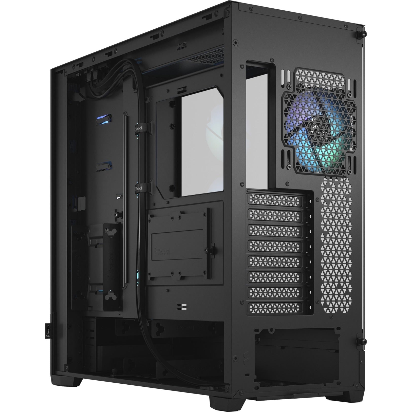 Diseño fractal Pop XL Air RGB Black TG Clear Tint