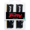 Kingston fury beast rgb 64 gb ddr5-6000 (2x 32 gb) werkgeheugen (zwart, kf560c30bbeak2-64, xmp 3.0, expo 1.1)
