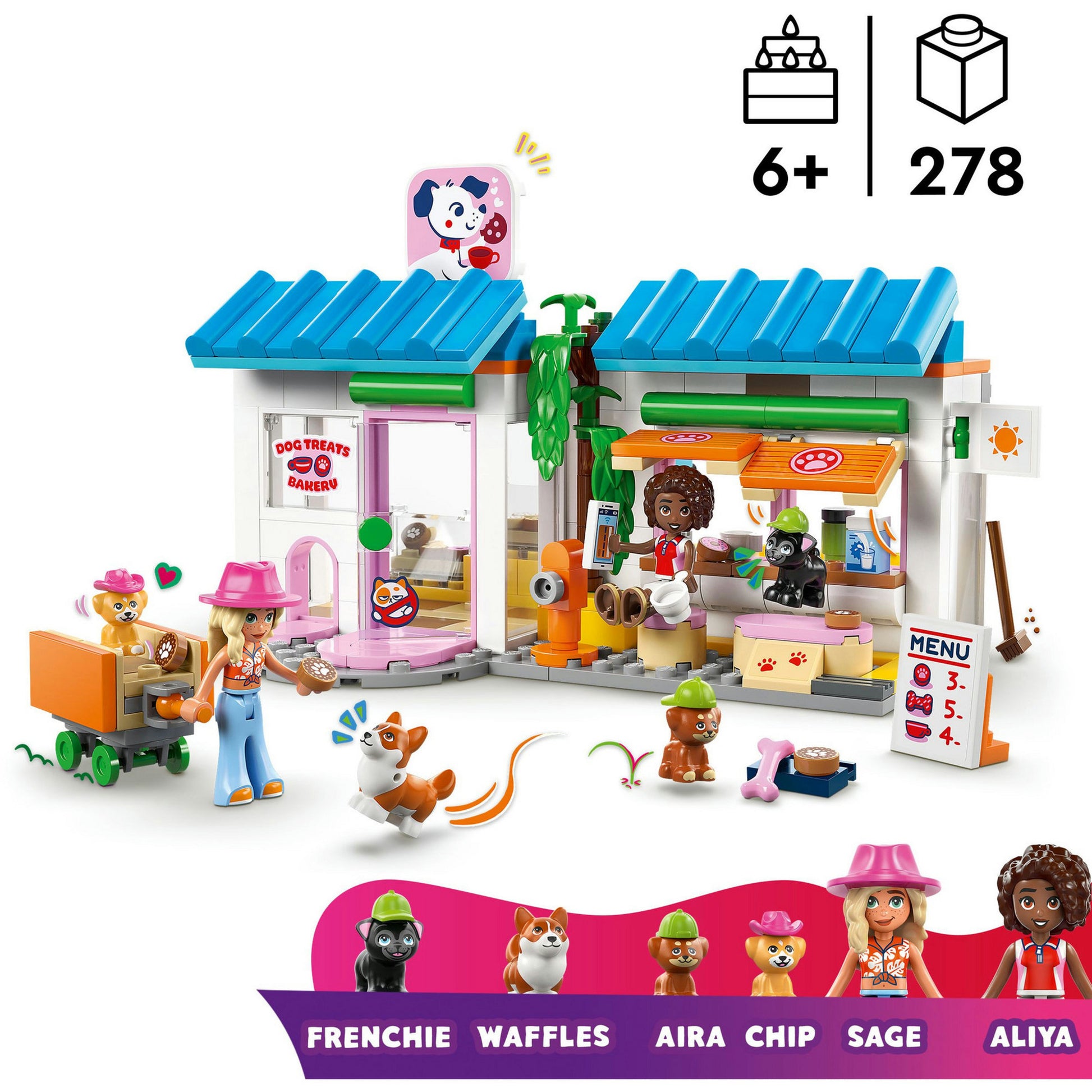 Lego Friends 42677 Panetteria per snack per cani