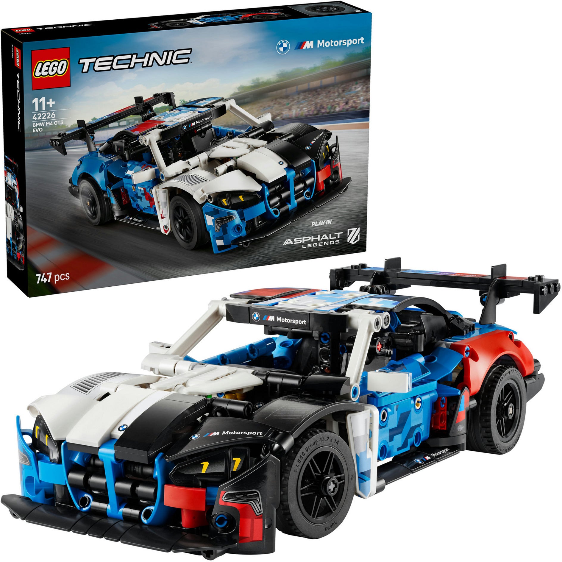 Lego technic 42226 auto da corsa bmw m4 gt3 evo