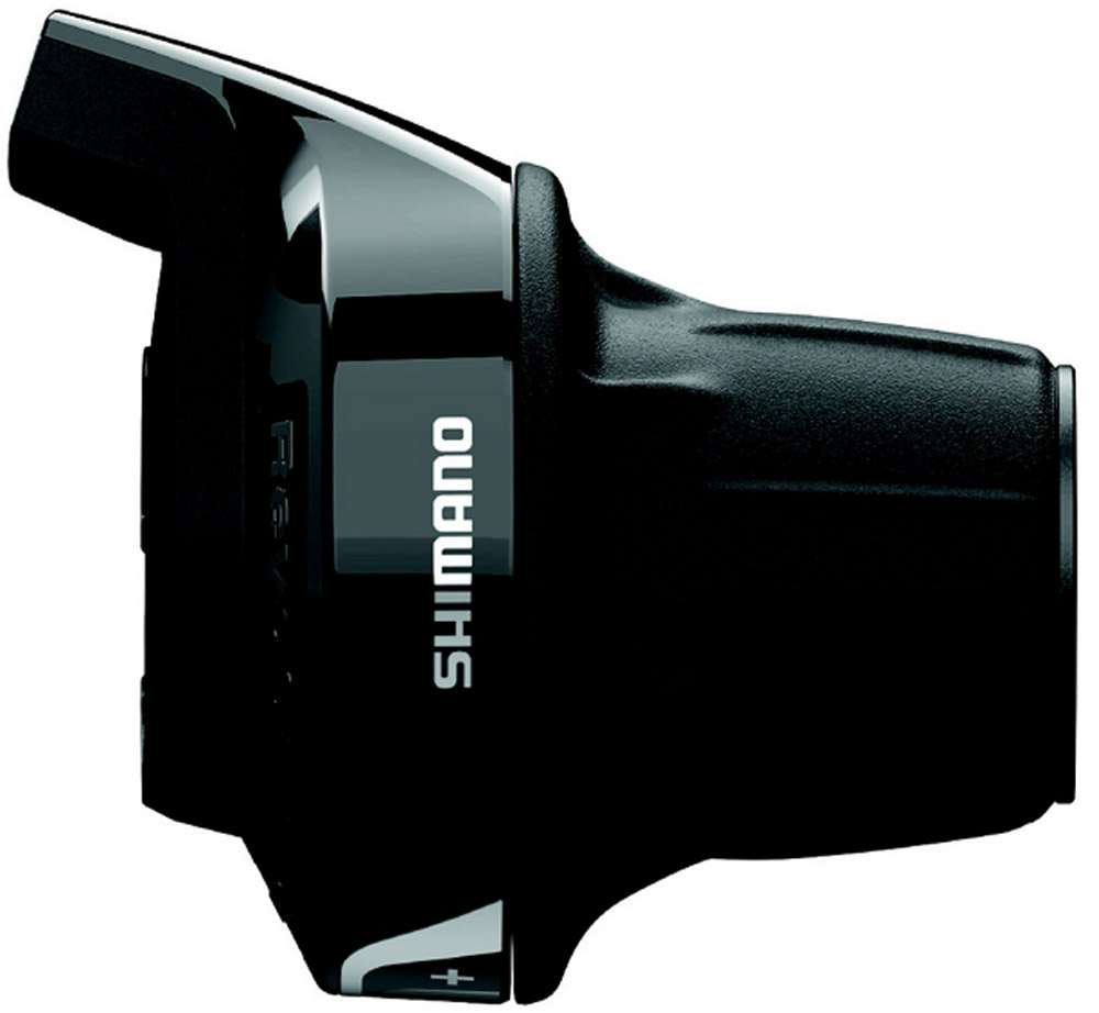 Shimano Turner (derecha) Tornio de 6 velocidades SL-RV400-Negro de plata