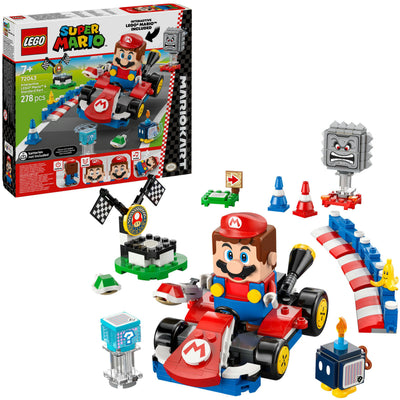 Lego Super Mario 72043 Mario e Staard Kart