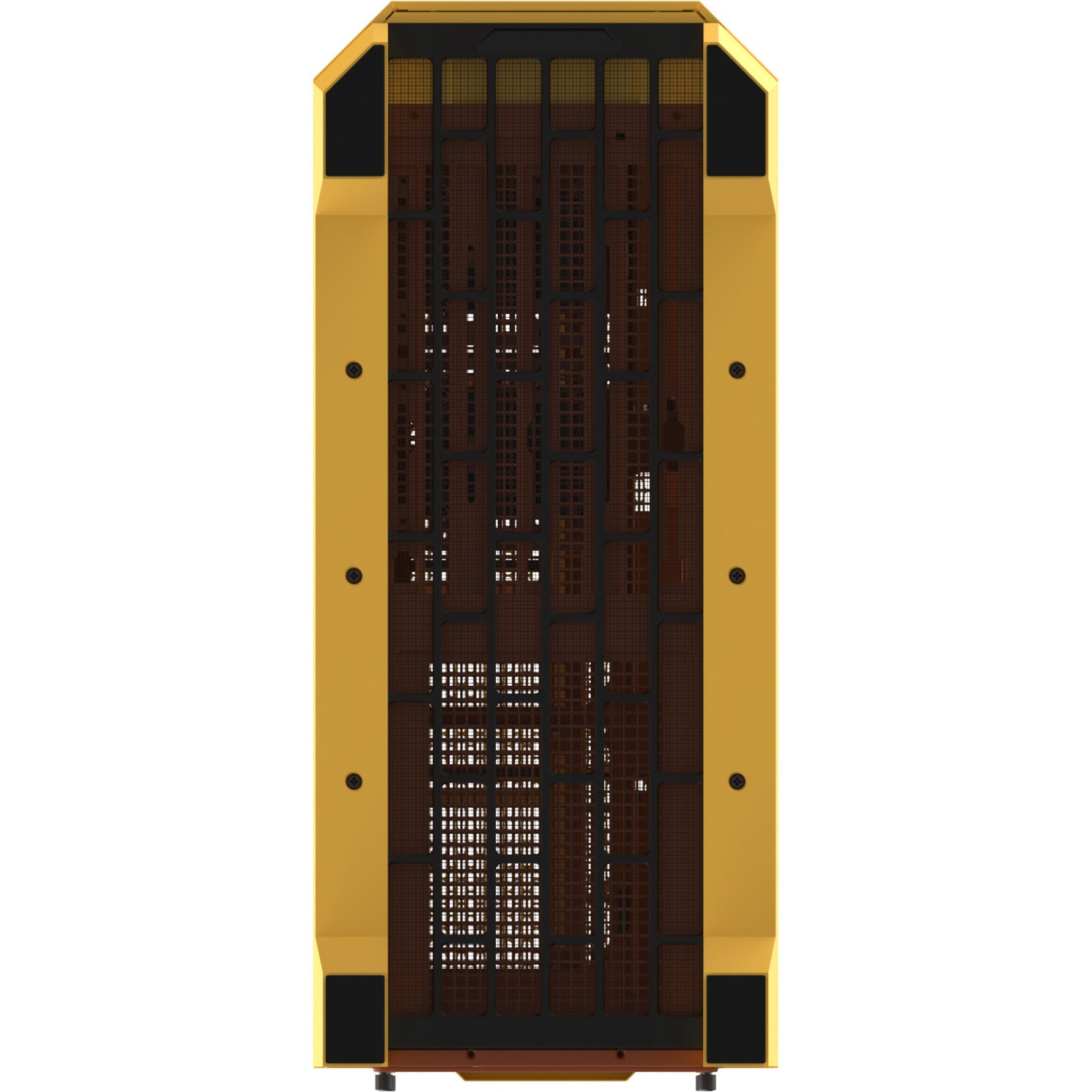 Thermaltake view 600 tg carcasa de torre grande de caramelo de mantequilla (amarillo | 2x USB-A | 1x USB-C | vidrio templado)