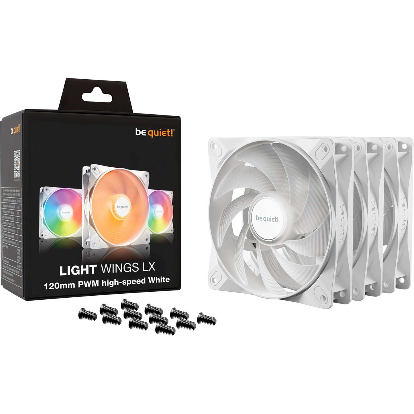 Silenzio! LIGHT LX PWM Triple pacchetto da 120 mm ad alta velocità W