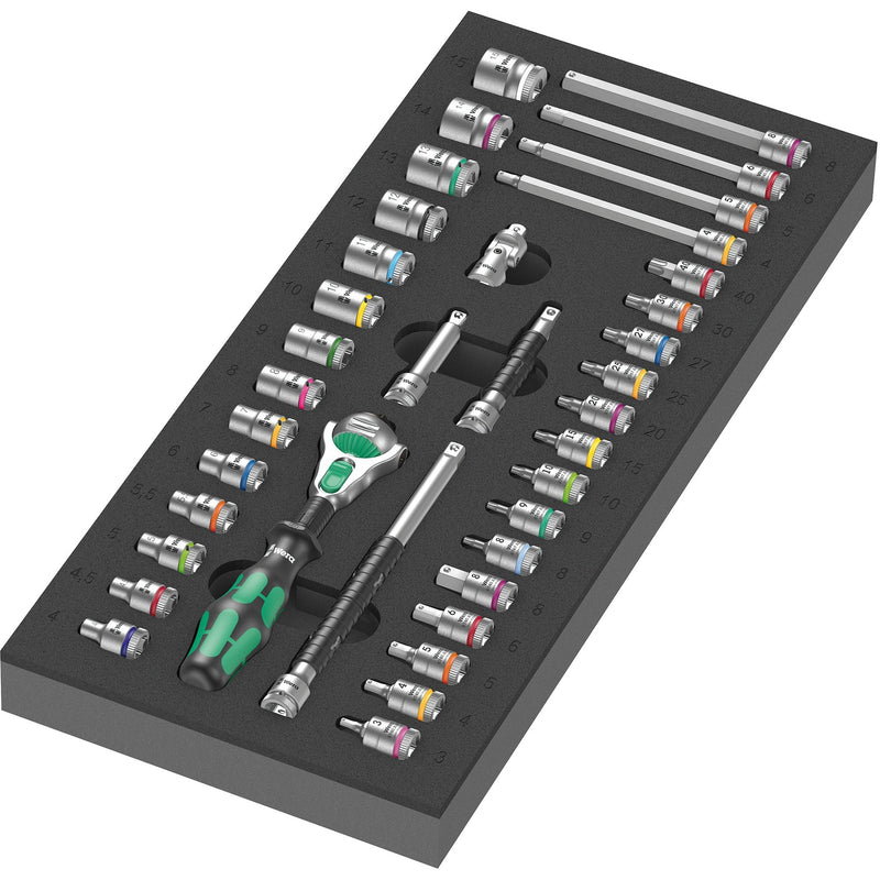 Wera foaming insert 8000 a zyklop set 1