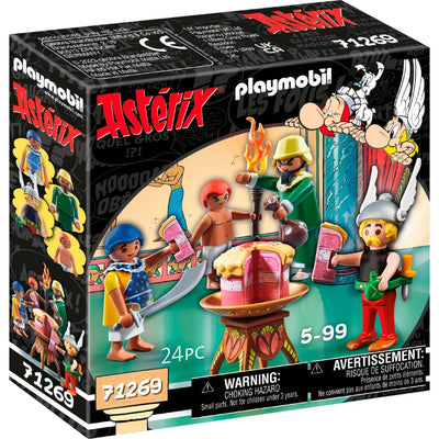 PlayMobil Asterix El pastel envenenado de Plurkis 71269