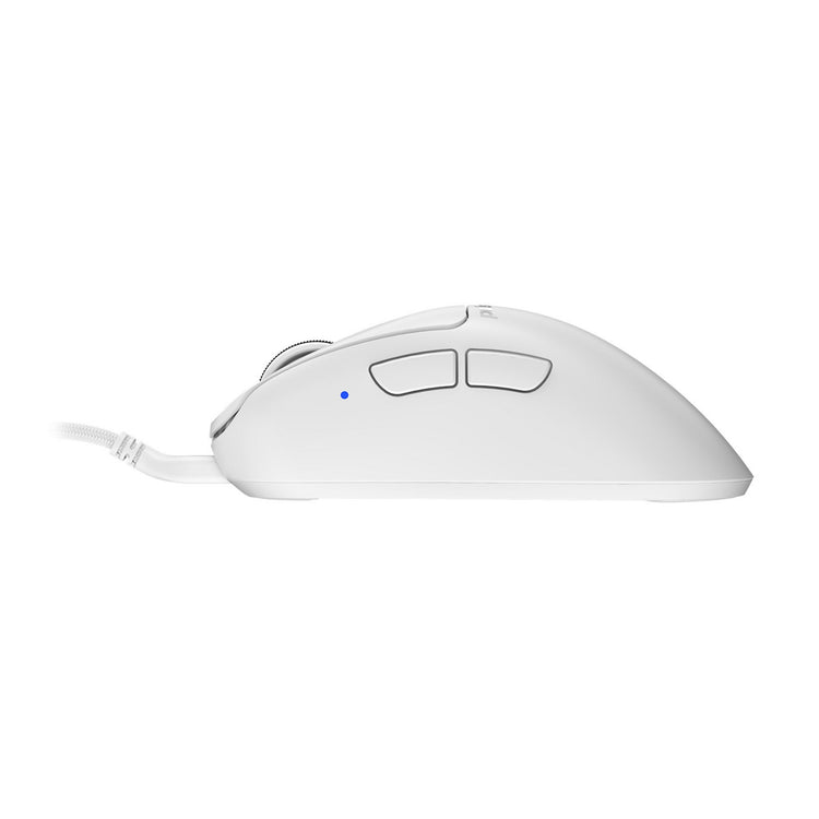 Ratón para juegos con cable mediano Pulsar xlite (blanco, 26000 ppp)