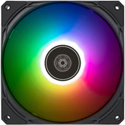 Silverstone air slimmer 140 argb case fan (zwart, 140 x 15 x 140 mm, pwm) - afbeelding 1