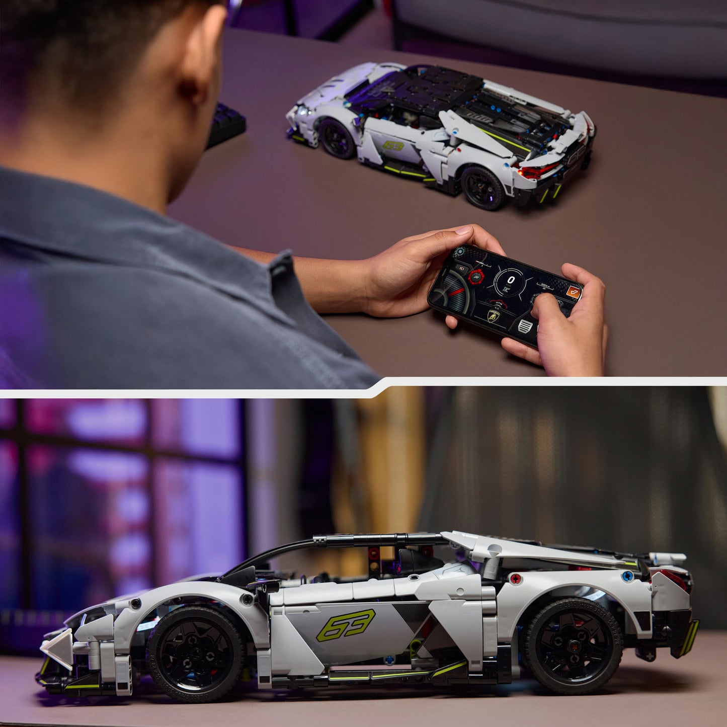 Lego technic 42214 lamborghini revuelto supersportwagen
