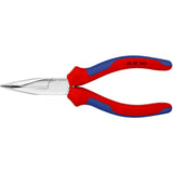 Knipex 25 25 160 radiotang gebogen + zijsnijder 160mm - afbeelding 1