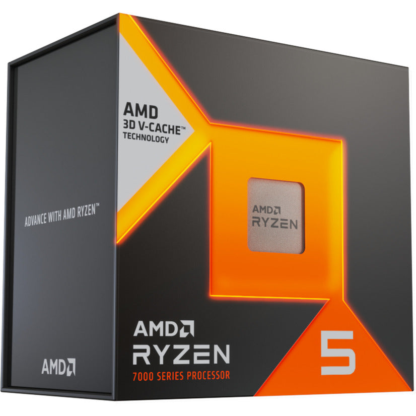 Processore AMD Ryzen 5 7500x3D, 4,0 GHz (4,5 GHz Turbo Boost) socket AM5 (sbloccato, in scatola)
