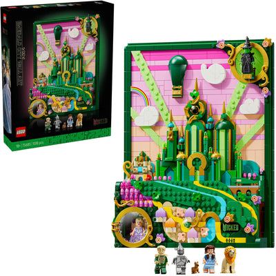 LEGO 75685 Arte del muro della città malvagia color smeraldo