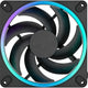 Fractal design impulse 14 rgb ventilador de caja (negro, 140 x 140 x 25 mm, pwm)