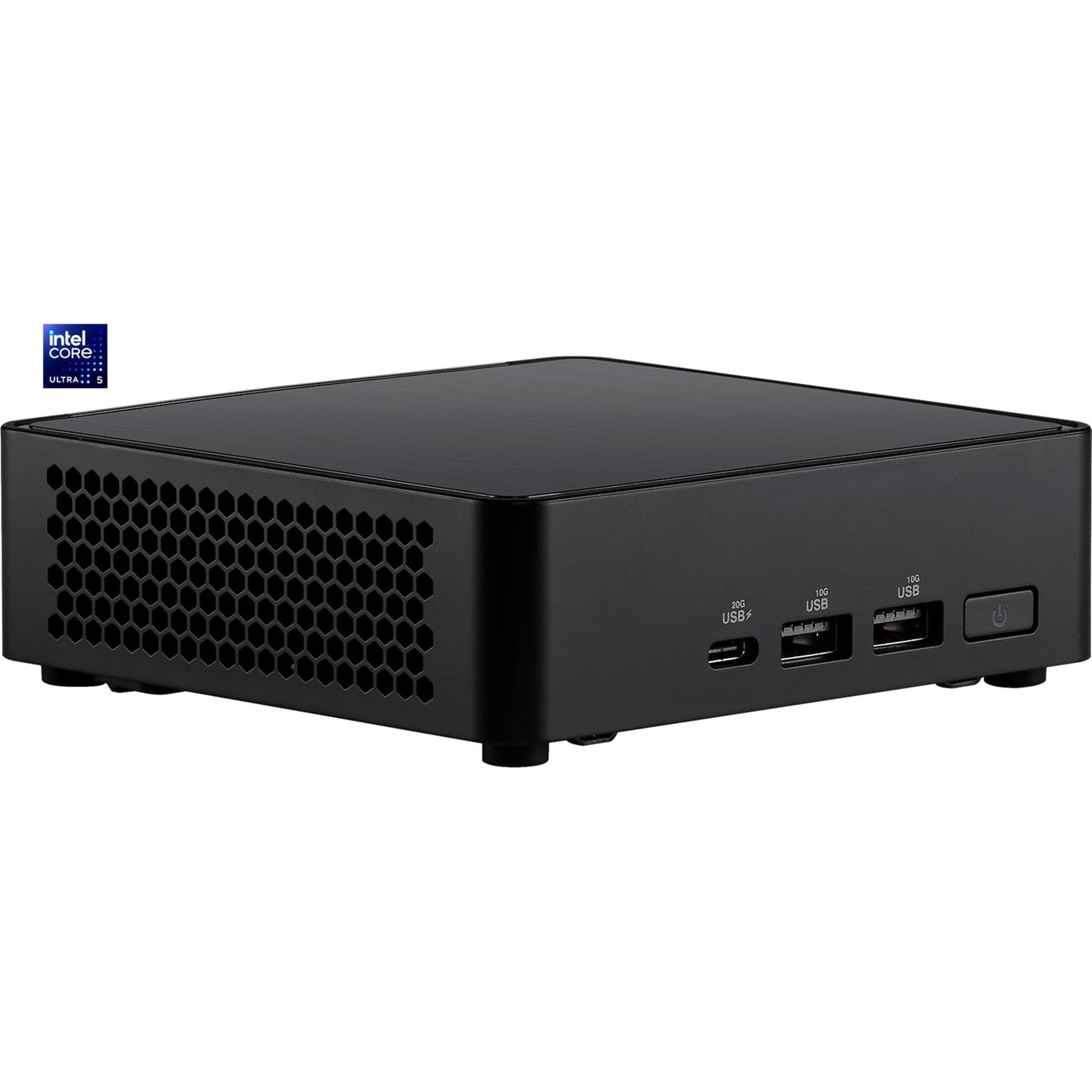 Asus nuc 14 pro slim kit rnuc14rvku500002i barebone (zwart | core ultra 5 125h | arc graphics)