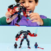 Lego marvel super heroes - miles morales mecha vs. spider-man 2099 constructiespeelgoed (76337) - afbeelding 6