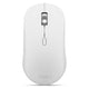 Mouse Bluetooth silenzioso Lenovo Yoga seashell (bianco grigio, Bluetooth 5.3)