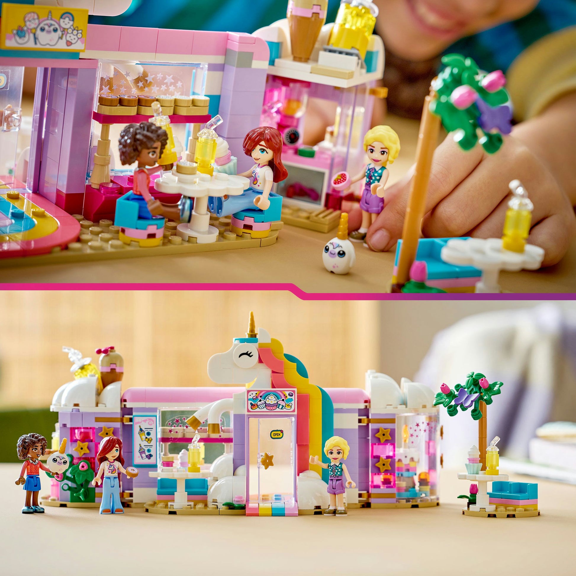Lego friends 42684 café de ensueño unicornio