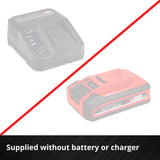 Einhell accu compressor pressito 18 21 li solo - power x-change - 18 v li-ion - aanzuigcapaciteit hogedruk- lagedrukpomp: 21 370 l min - max. werkdruk hogedrukpomp: 10.5 bar - incl. 3-delige adapterset - excl. accu en lader - afbeelding 3