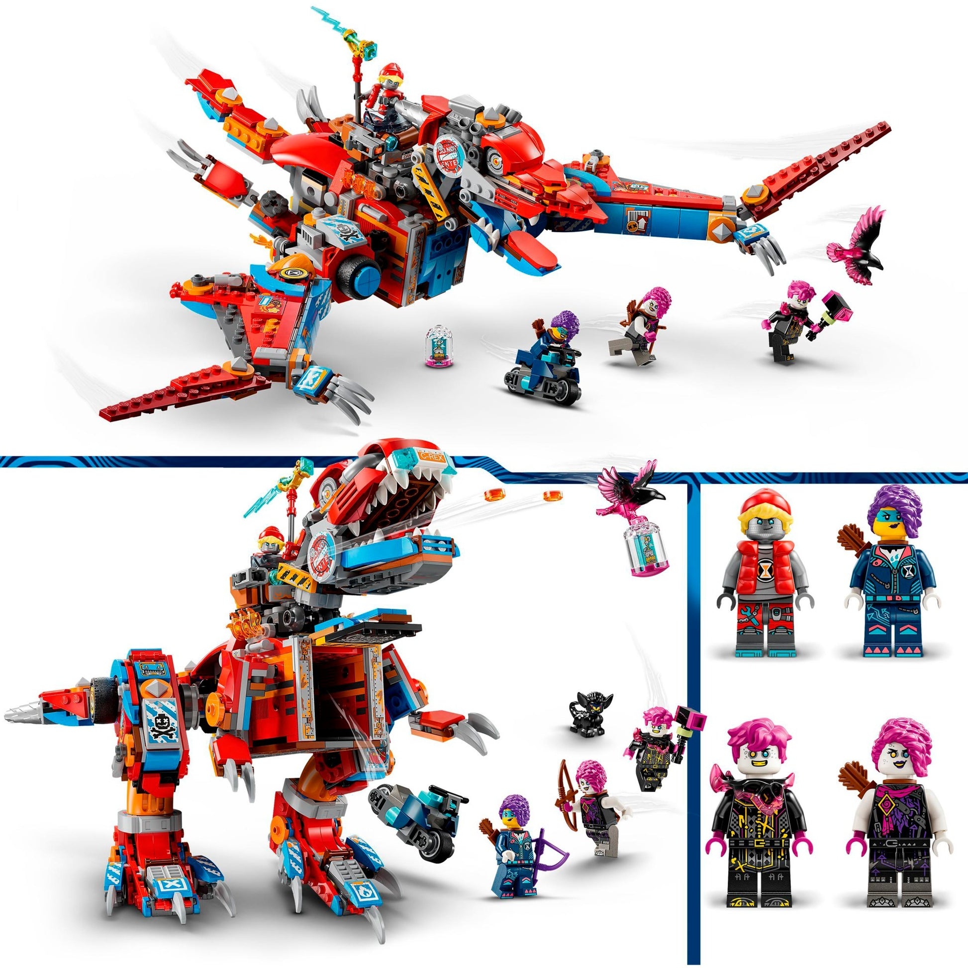 LEGO LEGO Dreamzzz 71484 Coopers Robotdinosaurus c. rex