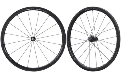 Juego de ruedas Shimano dura ace wh-r9200-tu 28 tubulares de carbono