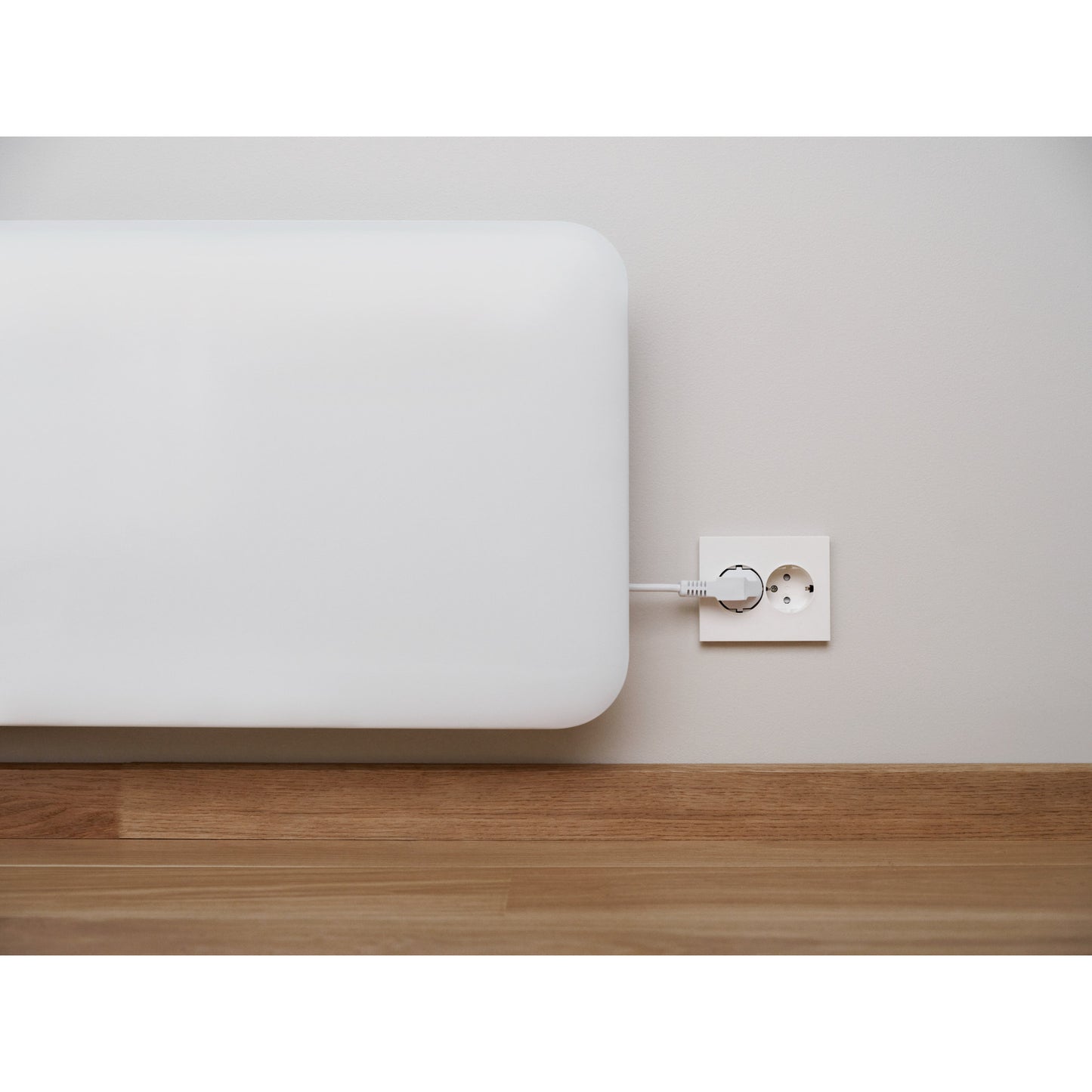 Panel calefactor wifi mill steel pa1500wifi4a con base, convector de 1500 vatios (blanco, wifi 2,4 ghz (wifi 6), bluetooth 5.2, zigbee 3.0 + app)