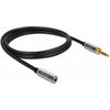 Delock stereo jack da 3,5 mm maschio a 3 pin> femmina