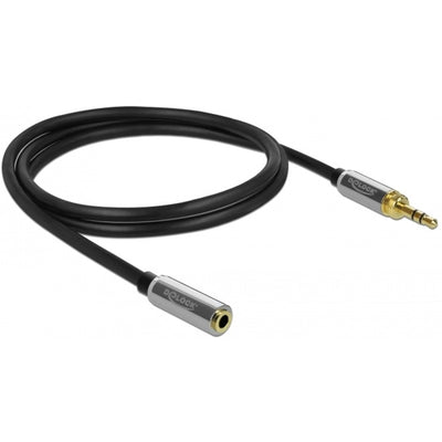 Delock Stereo Jack 3.5 mm Macho de 3 pines> Hembra