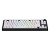Hator skyfall inalámbrico, teclado para juegos (negro, diseño estadounidense, hator aurum limón, 80% (tkl), rgb, abs de doble disparo, intercambio en caliente, bluetooth usb-c de 2,4 ghz)