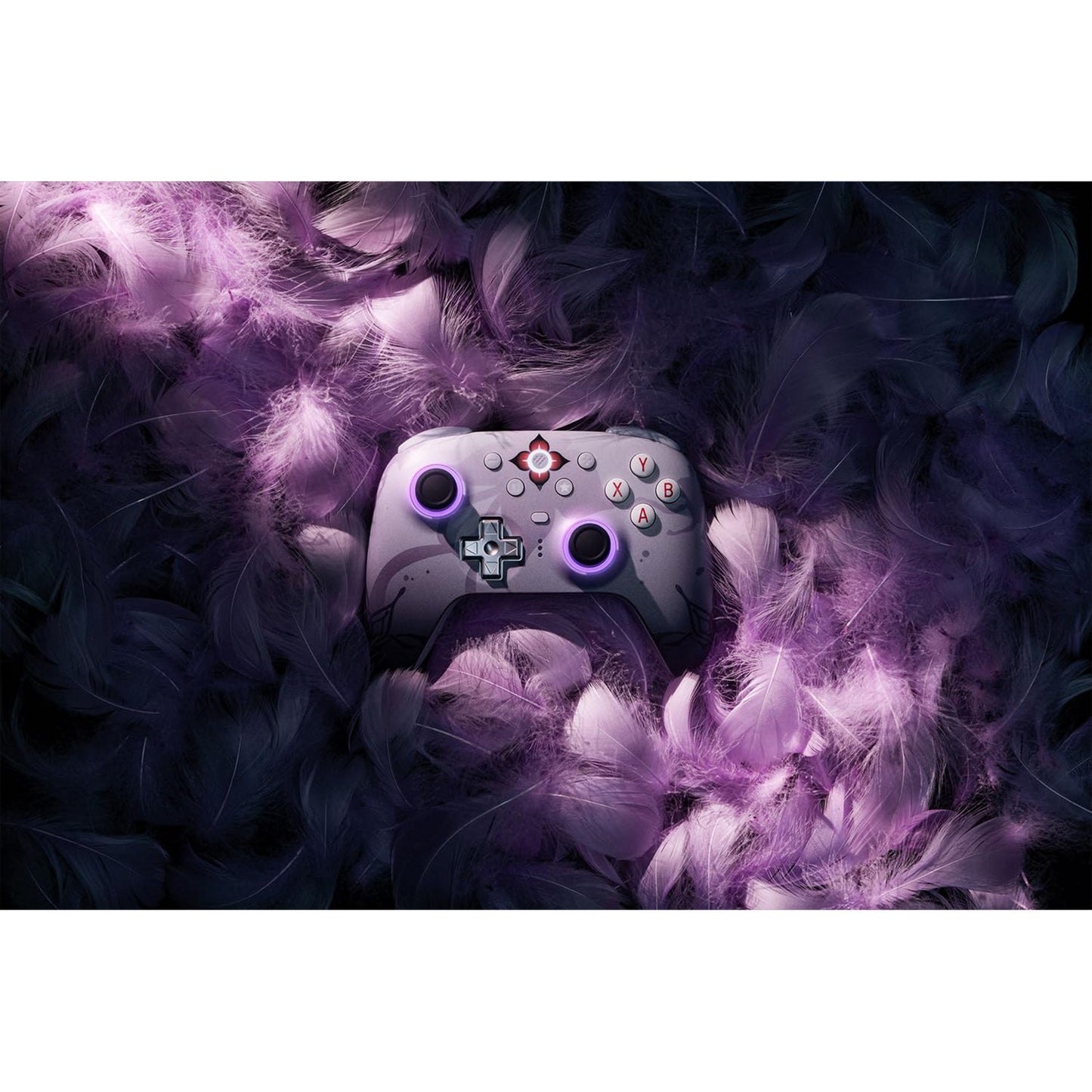 Controller wireless 8bitdo Ultimate 2 - Honkai: Star Rail - Evernight (viola scuro, Bluetooth 2,4 GHz, USB, PC)