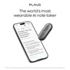 Máquina de dictado Plaud notepin s (negro, 64 GB, Bluetooth 5.2 BLE (Bluetooth de baja energía) Wi-Fi)